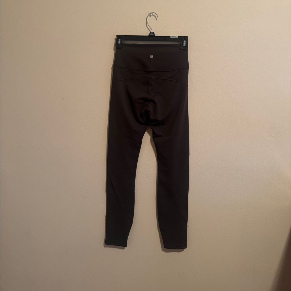 Lululemon dark green leggings